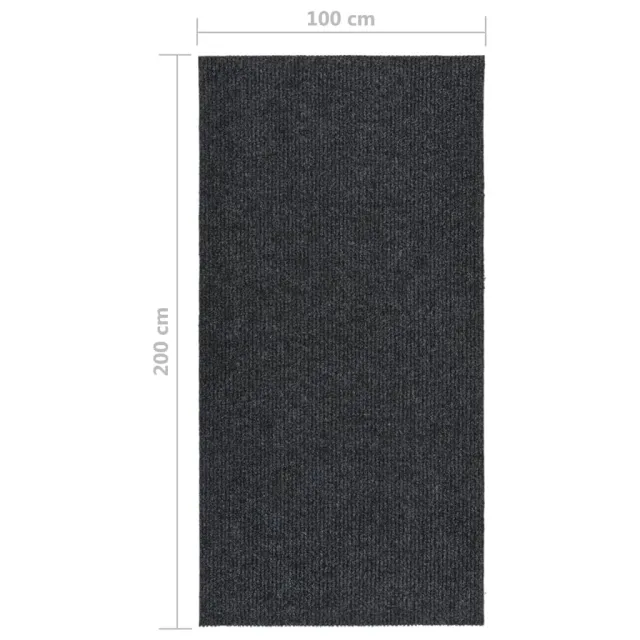 Tapis 100x200 cm Anthracite