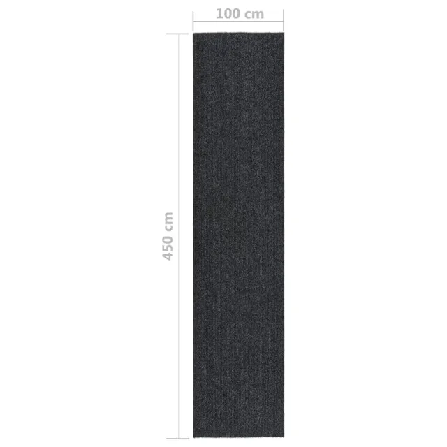 Tapis 100x450 cm Anthracite