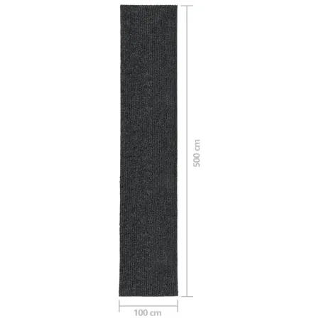 Tapis 100x500 cm Anthracite