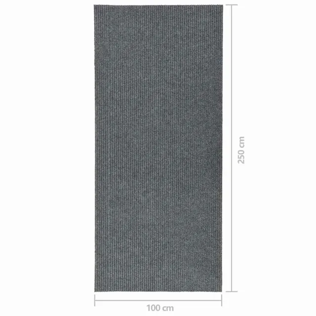 Tapis 100x250 cm Gris