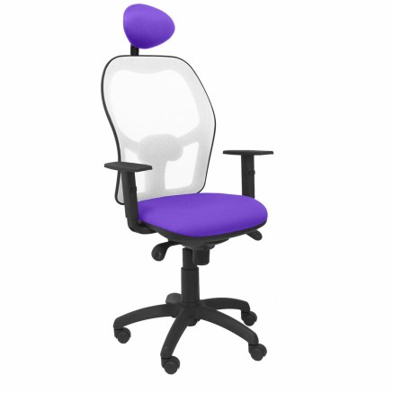Office Chair with Headrest Jorquera Piqueras y Crespo BALI82C Purple L