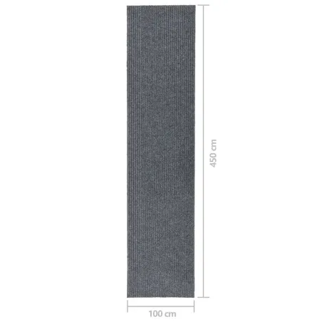Tapis 100x450 cm Gris