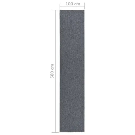 Tapis 100x500 cm Gris