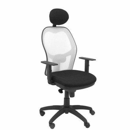 Bureaustoel met hoofdsteun Jorquera Piqueras y Crespo ALI840C Zwart