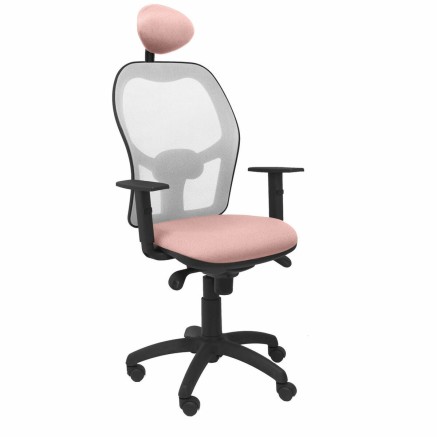 Bureaustoel met hoofdsteun Jorquera Piqueras y Crespo ALI710C Roze