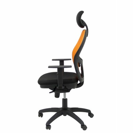 Bureaustoel met hoofdsteun Jorquera Piqueras y Crespo ALI840C Zwart