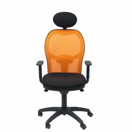 Bürostuhl mit Kopfstütze Jorquera Piqueras y Crespo ALI840C Schwarz