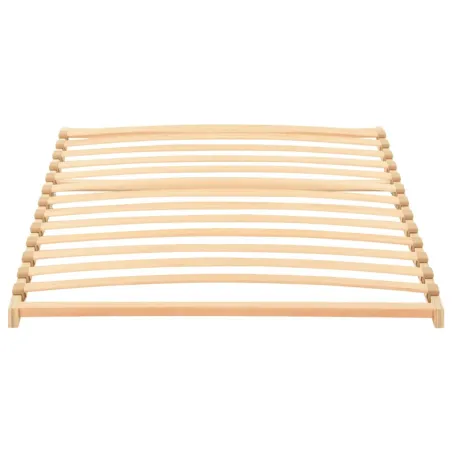 Sommier à lattes sans matelas avec 13 lattes 90x200 cm