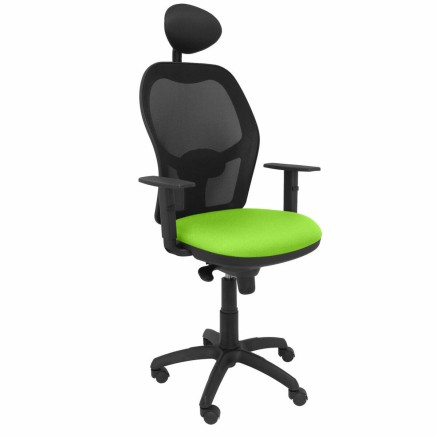 Bureaustoel met hoofdsteun Jorquera Piqueras y Crespo BALI22C Groen Pi