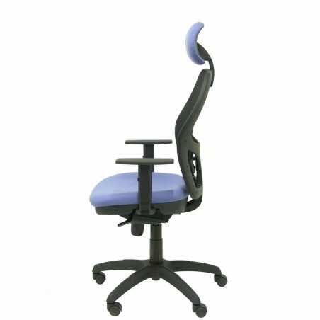 Bureaustoel met hoofdsteun Jorquera Piqueras y Crespo ALI261C Blauw