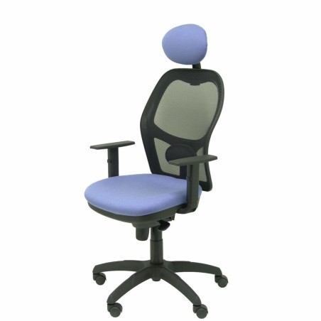Bureaustoel met hoofdsteun Jorquera Piqueras y Crespo ALI261C Blauw