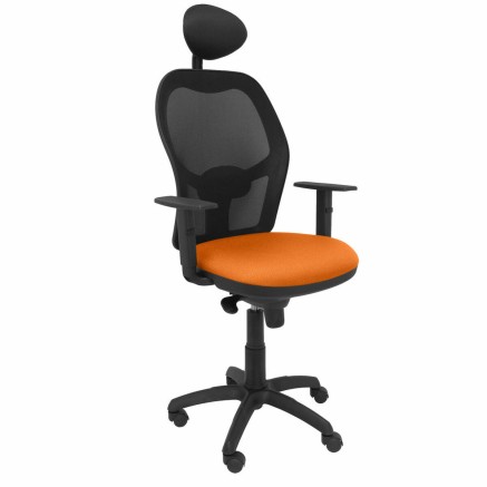 Bureaustoel met hoofdsteun Jorquera Piqueras y Crespo ALI308C Oranje