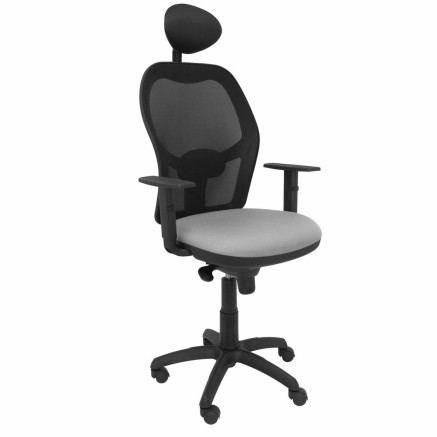 Silla de Oficina con Cabecero Jorquera Piqueras y Crespo BALI40C Gris 2