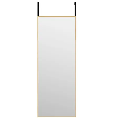 Miroir de porte Doré 30x80 cm Verre et aluminium