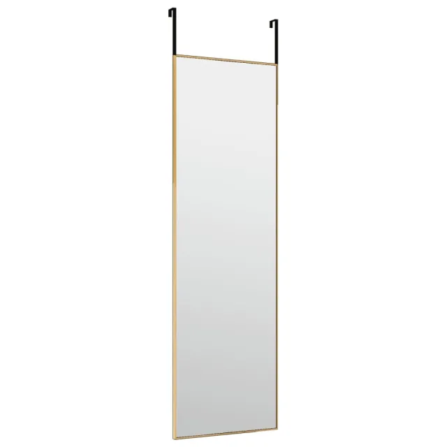 Miroir de porte Doré 30x100 cm Verre et aluminium