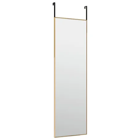 Miroir de porte Doré 30x100 cm Verre et aluminium