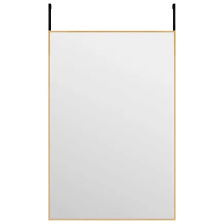 Miroir de porte Doré 40x60 cm Verre et aluminium 2