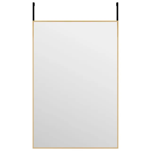 Miroir de porte Doré 40x60 cm Verre et aluminium
