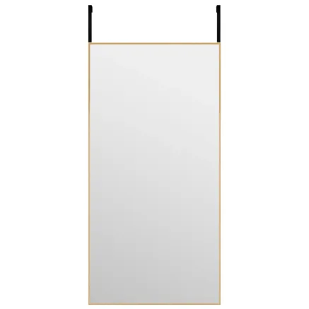 Miroir de porte Doré 40x80 cm Verre et aluminium 2