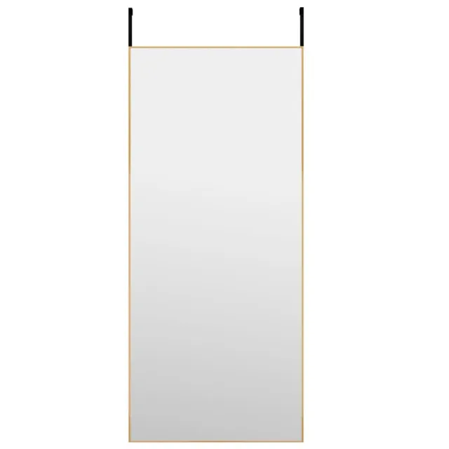 Miroir de porte Doré 40x100 cm Verre et aluminium