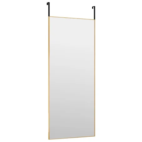 Miroir de porte Doré 40x100 cm Verre et aluminium