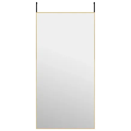 Miroir de porte Doré 50x100 cm Verre et aluminium 2