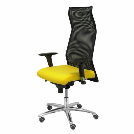 Poltrona da Ufficio Sahúco XL Piqueras y Crespo BALI100 Giallo