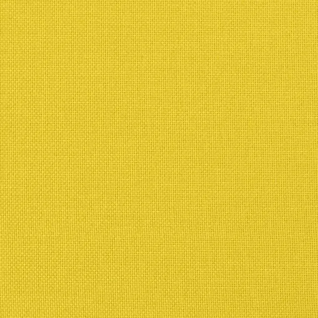 Chaise de relaxation avec tabouret Jaune moutarde Tissu