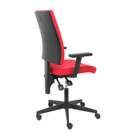 Bureaustoel Piqueras y Crespo 322RJ Zwart Rood 2