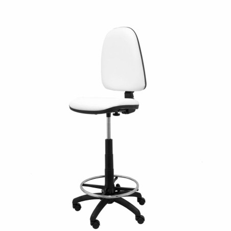Sgabello Ayna Piqueras y Crespo 4CPSPBL Bianco PVC