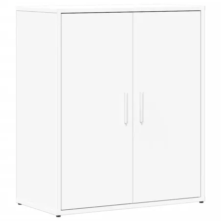 Buffets 2 pcs blanc 60x31x70 cm bois d'ingénierie