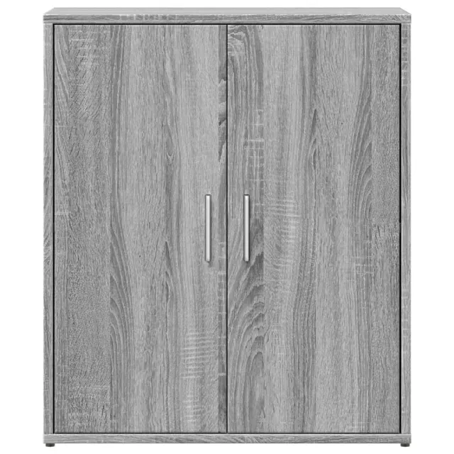 Buffets 2 pcs sonoma gris 60x31x70 cm bois d'ingénierie