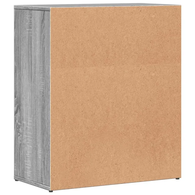 Buffets 2 pcs sonoma gris 60x31x70 cm bois d'ingénierie