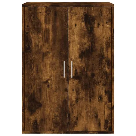 Buffets 2 pcs chêne fumé 60x31x84 cm bois d'ingénierie