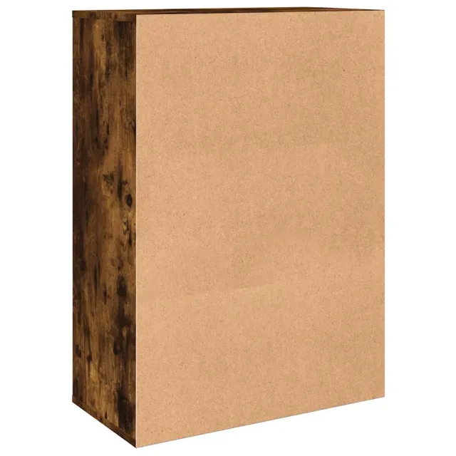 Buffets 2 pcs chêne fumé 60x31x84 cm bois d'ingénierie