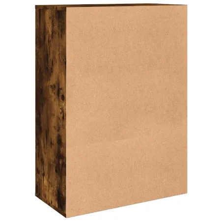 Buffets 2 pcs chêne fumé 60x31x84 cm bois d'ingénierie