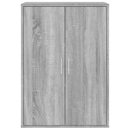 Buffets 2 pcs sonoma gris 60x31x84 cm bois d'ingénierie