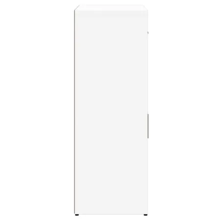 Buffets 2 pcs blanc 60x30x84 cm bois d'ingénierie