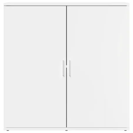 Buffets 2 pcs blanc 79x38x80 cm bois d’ingénierie