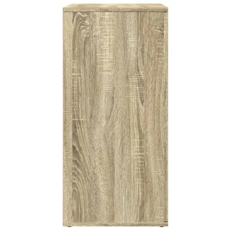 Buffets 2 pcs chêne sonoma 79x38x80 cm bois d'ingénierie
