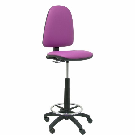 Sgabello Ayna Piqueras y Crespo 4CPSPMO Viola PVC Ecopelle