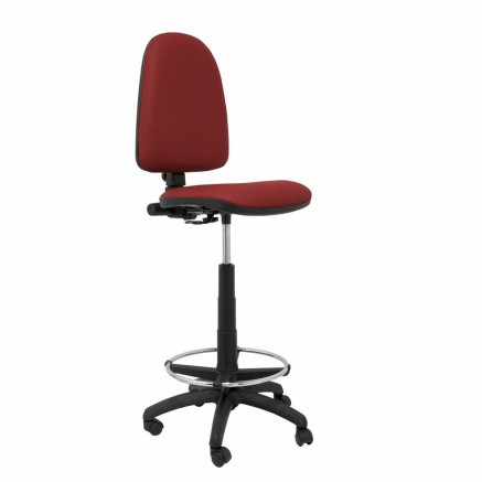 Sgabello Ayna Piqueras y Crespo CPSPGRA Rosso Granato PVC Ecopelle