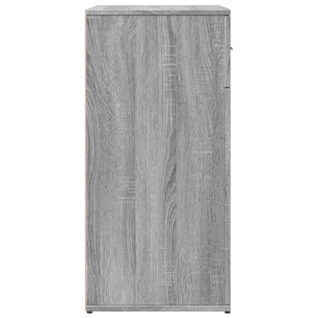 Buffets 2 pcs sonoma gris 79x38x80 cm bois d'ingénierie