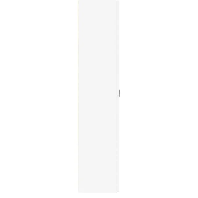 Armoire de classement blanc 60x32x153 cm bois d'ingénierie