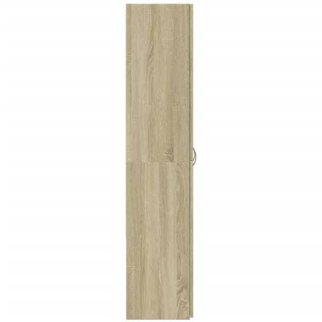 Armoire de classement chêne sonoma 60x32x153 cm bois ingénierie