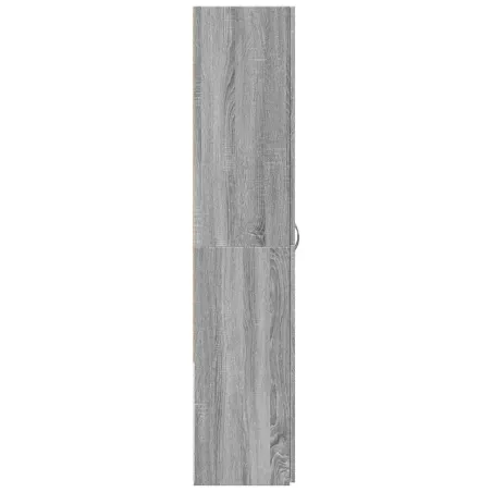 Armoire de classement sonoma gris 60x32x153cm bois d'ingénierie