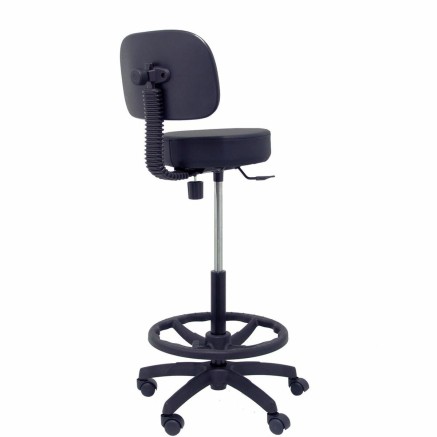 Sgabello Llanos Piqueras y Crespo 1CLSPNE Nero PVC 2