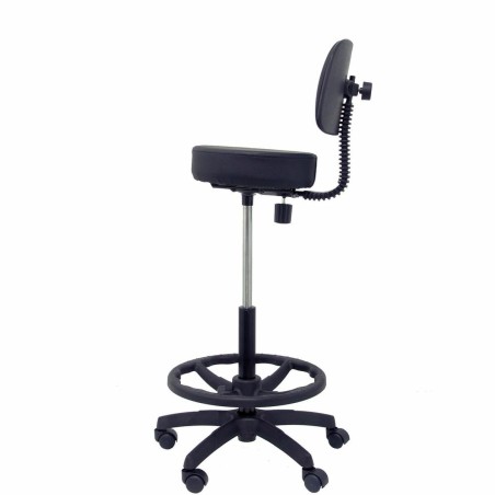 Sgabello Llanos Piqueras y Crespo 1CLSPNE Nero PVC