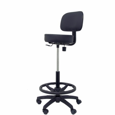 Sgabello Llanos Piqueras y Crespo 1CLSPNE Nero PVC