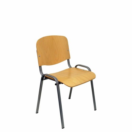 Silla de Recepción Golosalvo Piqueras y Crespo 429MHA Marrón Marrón